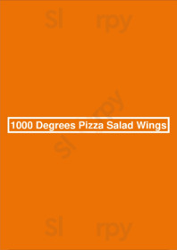 1000 Degrees Pizza Salad Wings, Spring Hill