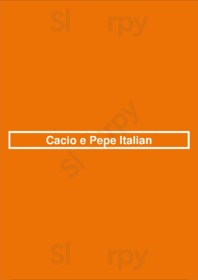 Cacio E Pepe Italian