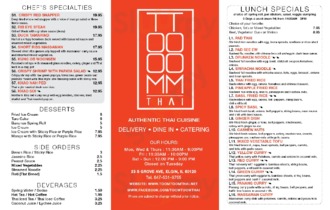 Your Second Home Thai Restaurant, Elgin