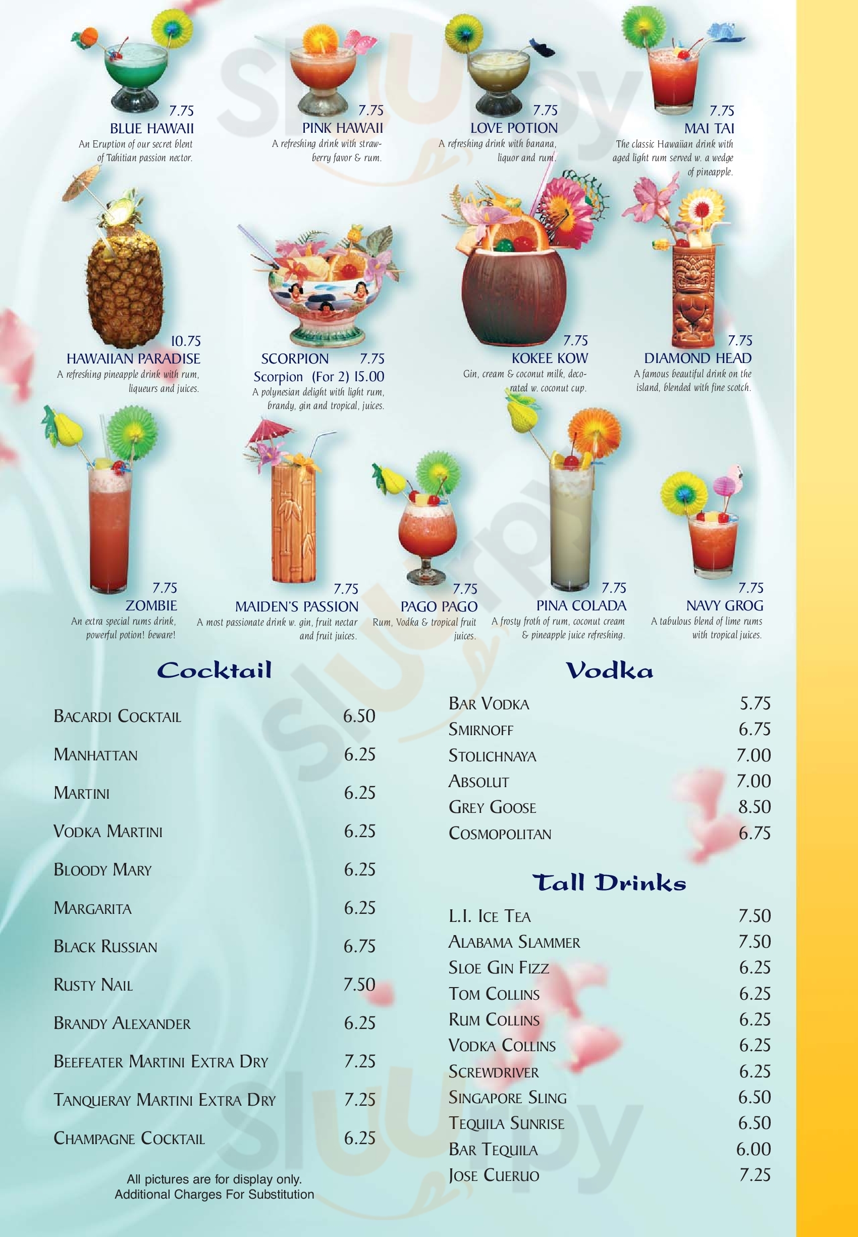 Main Menu - You You Restaurant