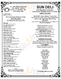 Sun Deli Subs