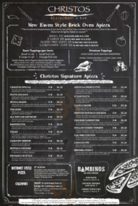 Christos Pizza & Restaurant