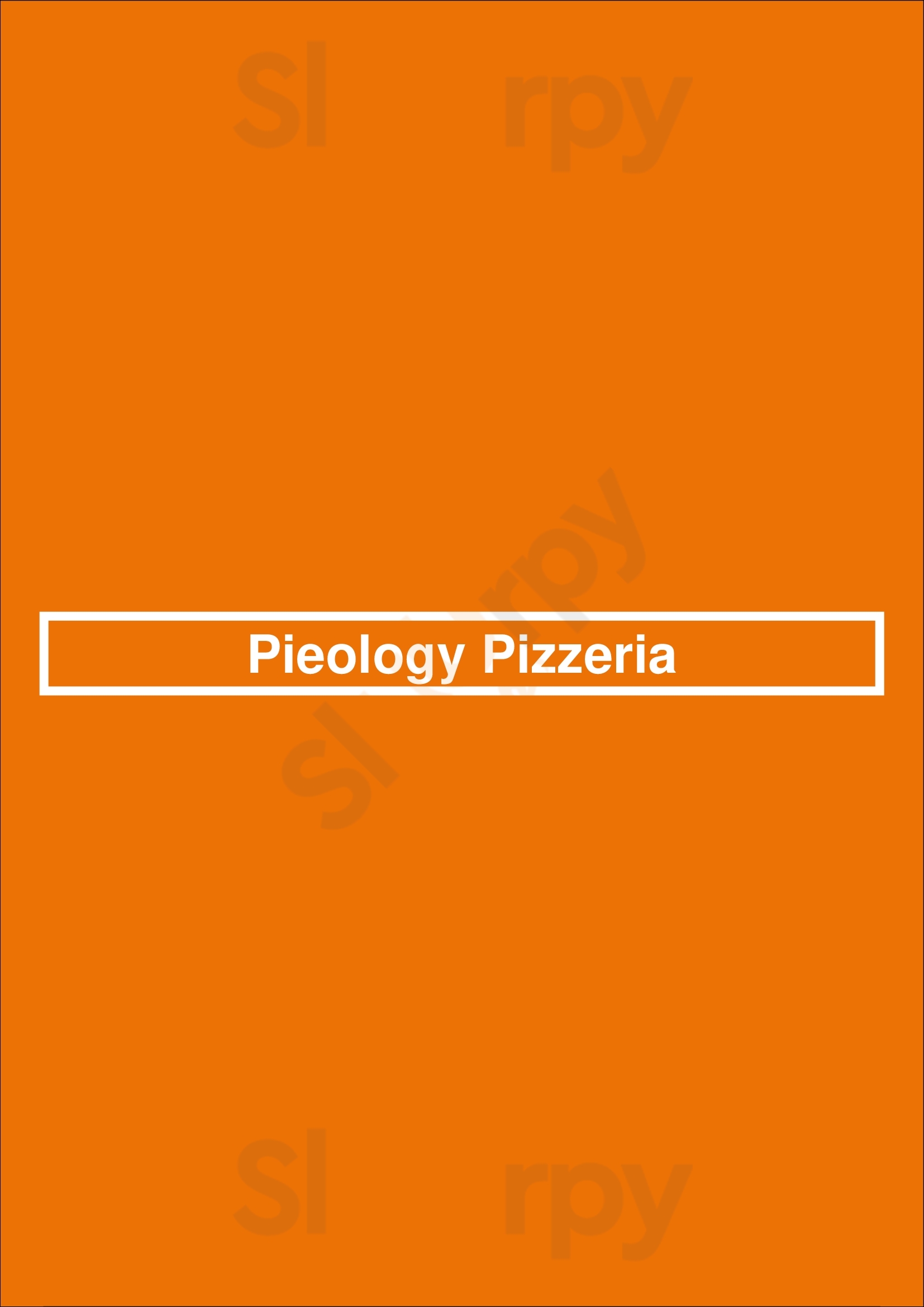 Pieology Pizzeria, Centennial Centennial Menu - 1