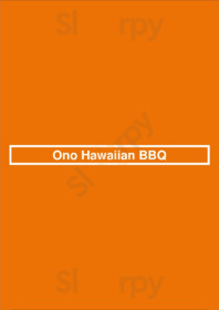 Ono Hawaiian Bbq