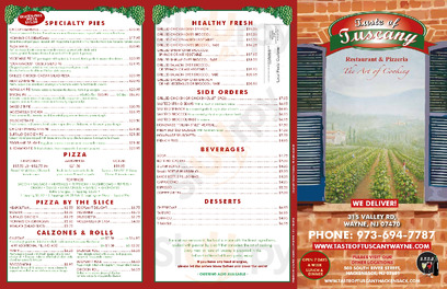 Taste Of Tuscany Restaurant & Pizzeria