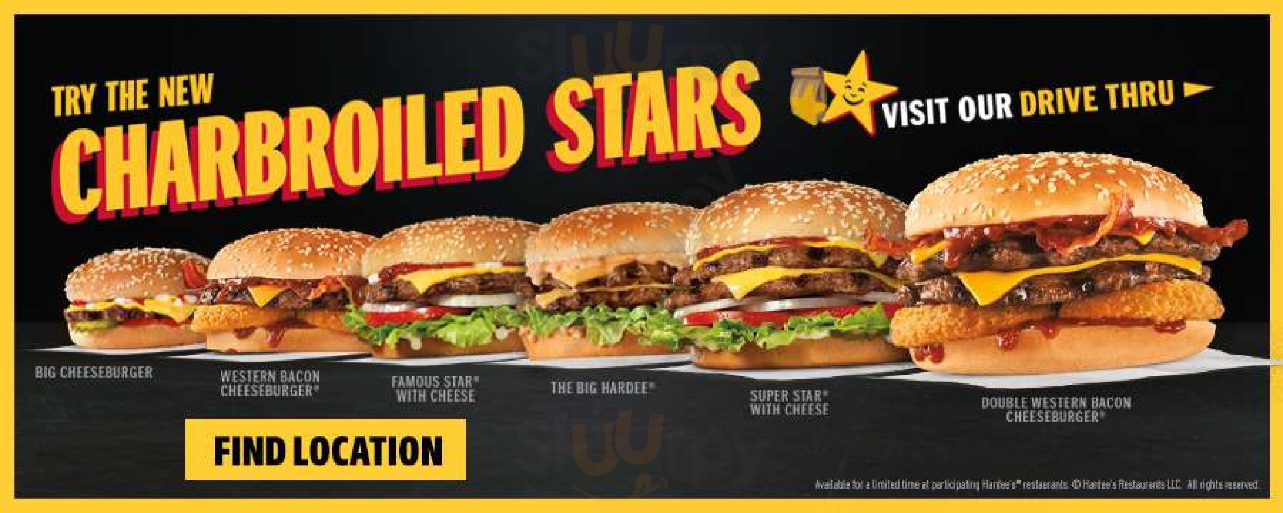 Hardee's menù, Salisbury Main Menu Sluurpy