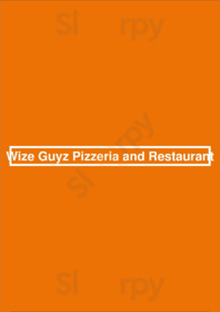 Wize Guys Pizza menu