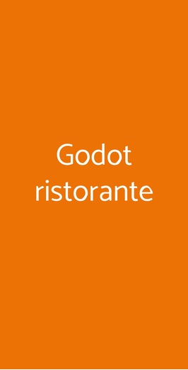 Godot Enoteca - Ristorante, Roma