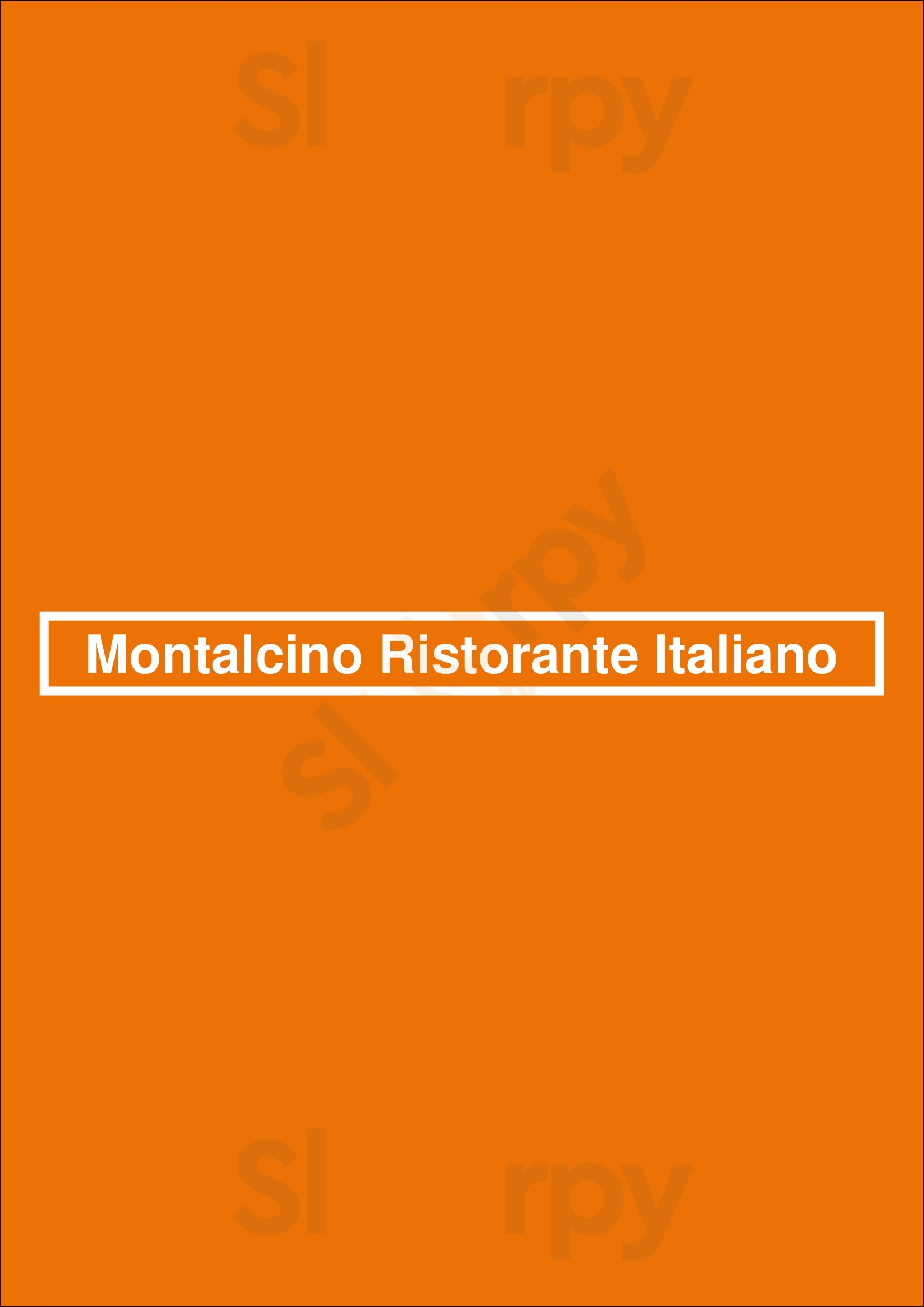 Montalcino Ristorante Italiano Issaquah Menu - 1