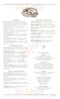 The Common Man Concord