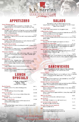 B.b. Perrin's Sports Bar & Grill