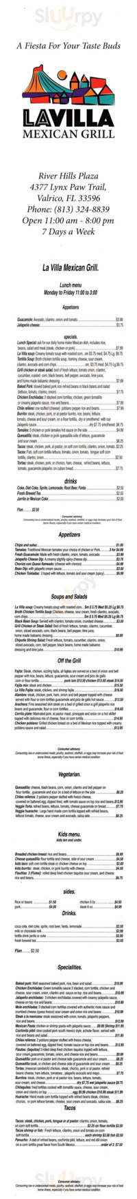 La Villa Mexican Grill