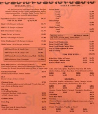 C And D Burger Shoppe