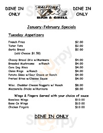 Rick's Half Time Bar