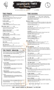 Desperate Times Brewery