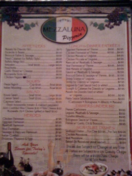 Mezzaluna Pizzeria At Town Center, Palm Coast