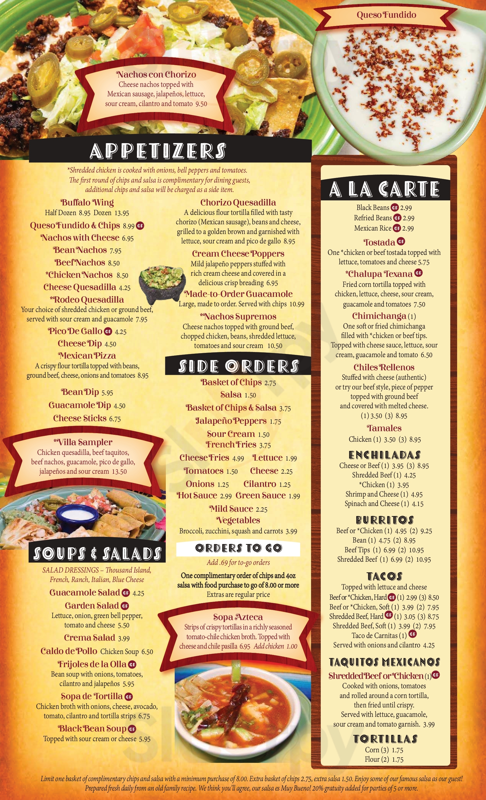 Main Menu - El Rodeo