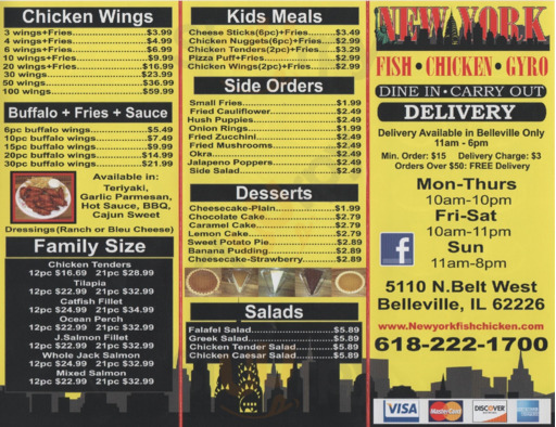 New York Fish & Chicken Gyro