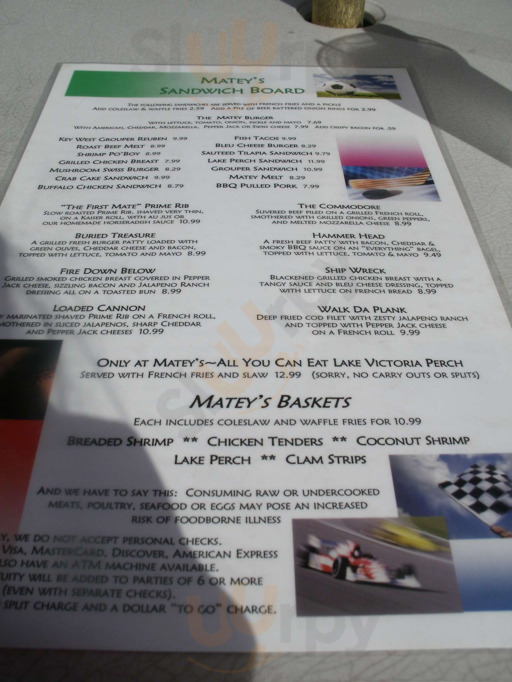 Matey's Restaurant, Michigan City