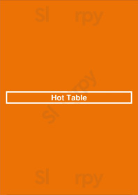 Hot Table