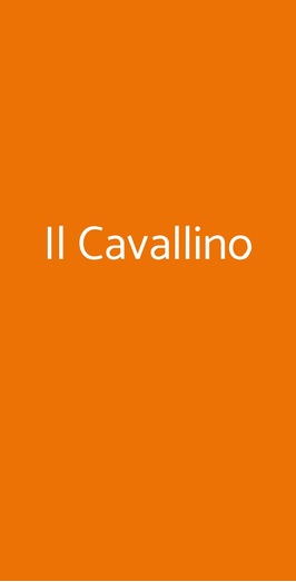 Il Cavallino, Roma