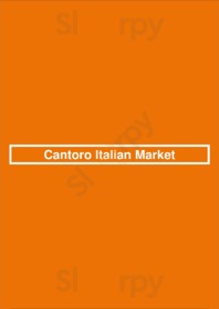 Cantoro Italian Market