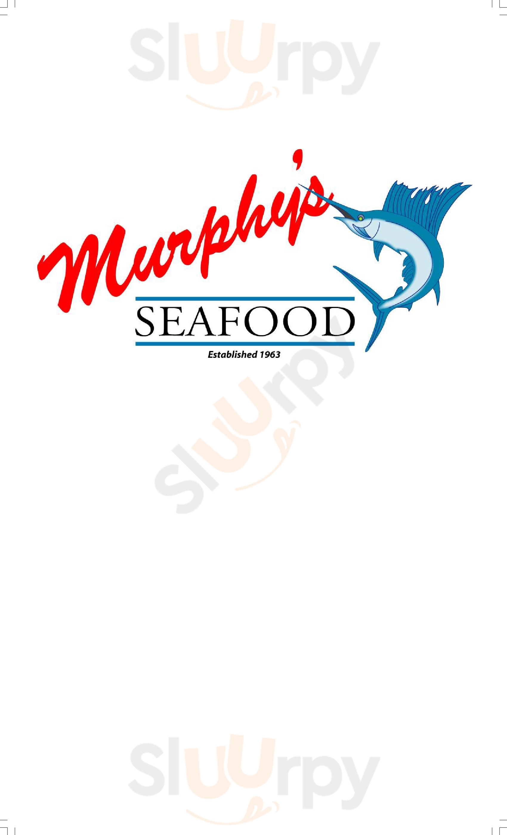 Main Menu - Murphy's Seafood Restaurant