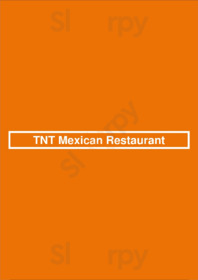 Tnt Mexican Restaurant menu