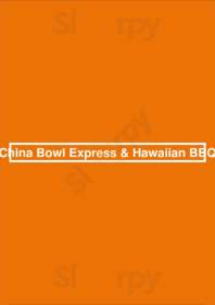 China Bowl Express & Hawaiian Bbq