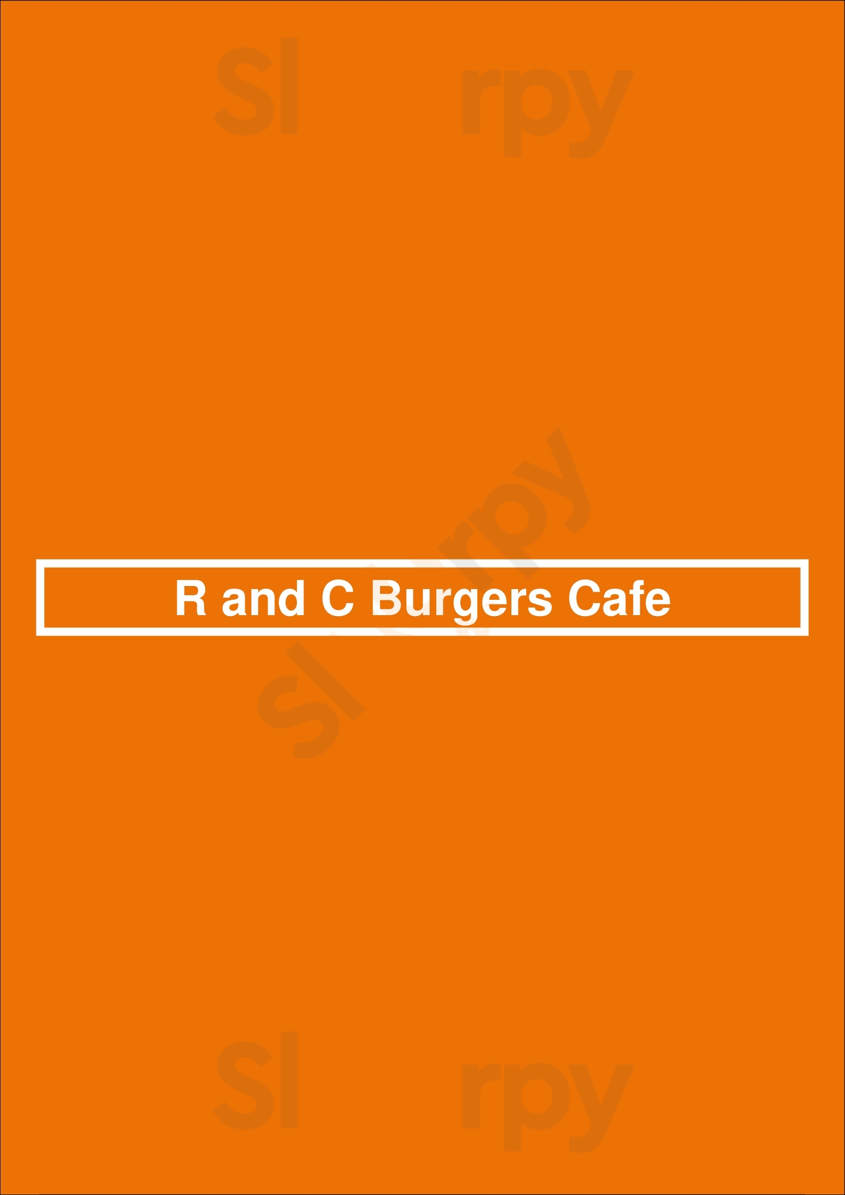 Rc Burgers Norwalk Menu - 1