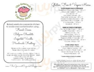 Gourmet Cupcake Shop menu