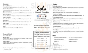 Sola Bistro & Wine Bar