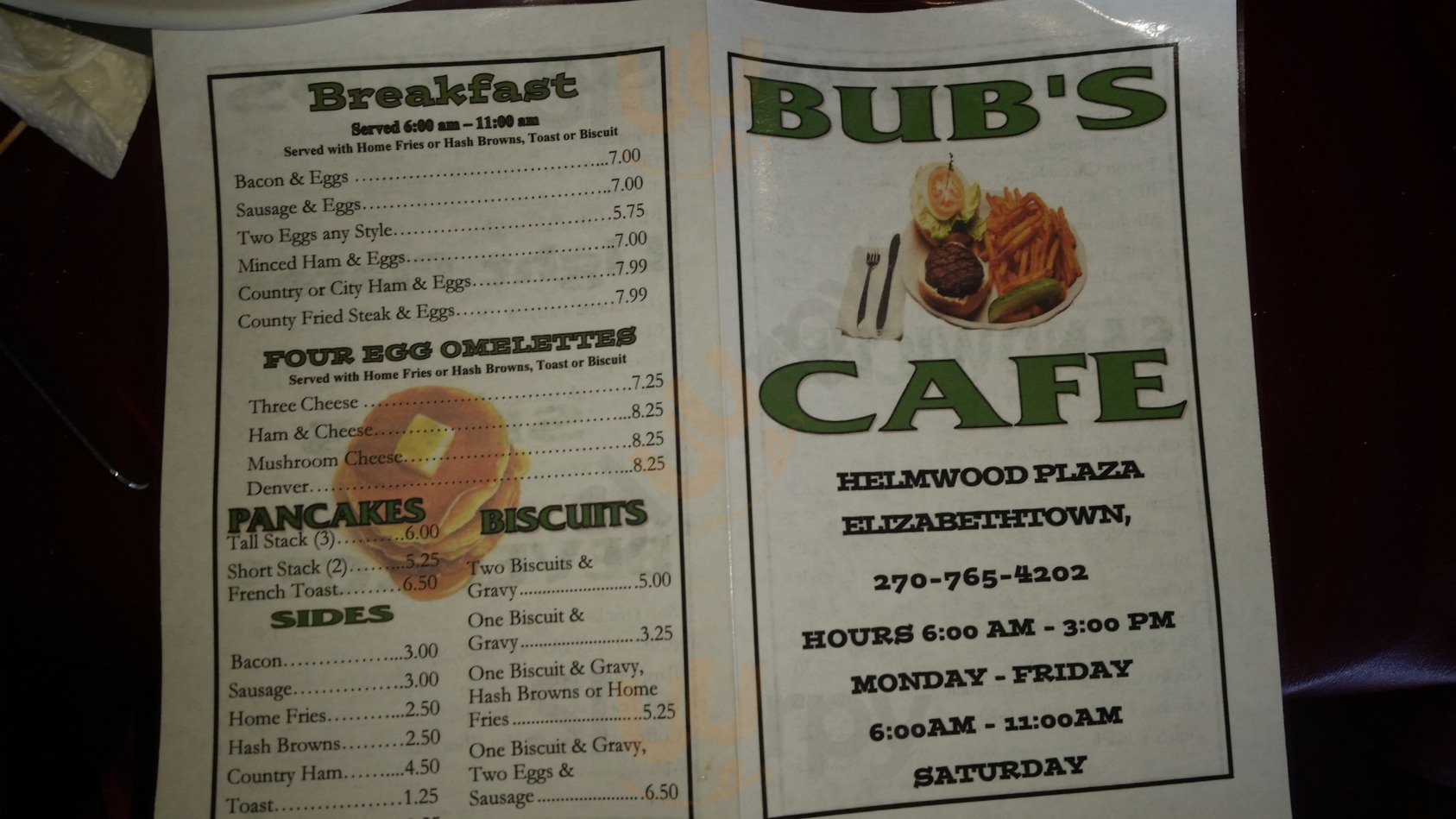 Bub's Cafe