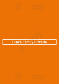 Lisa's Family Pizzeria menu