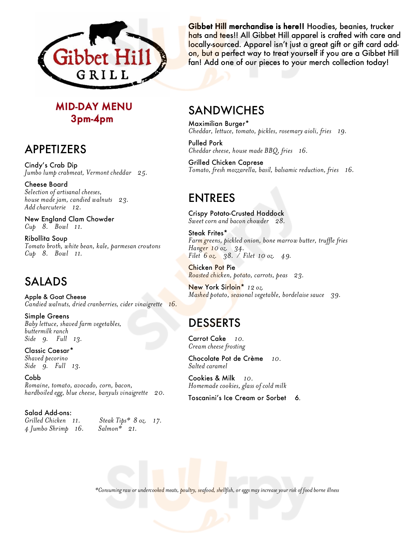 Main Menu - The Bancroft