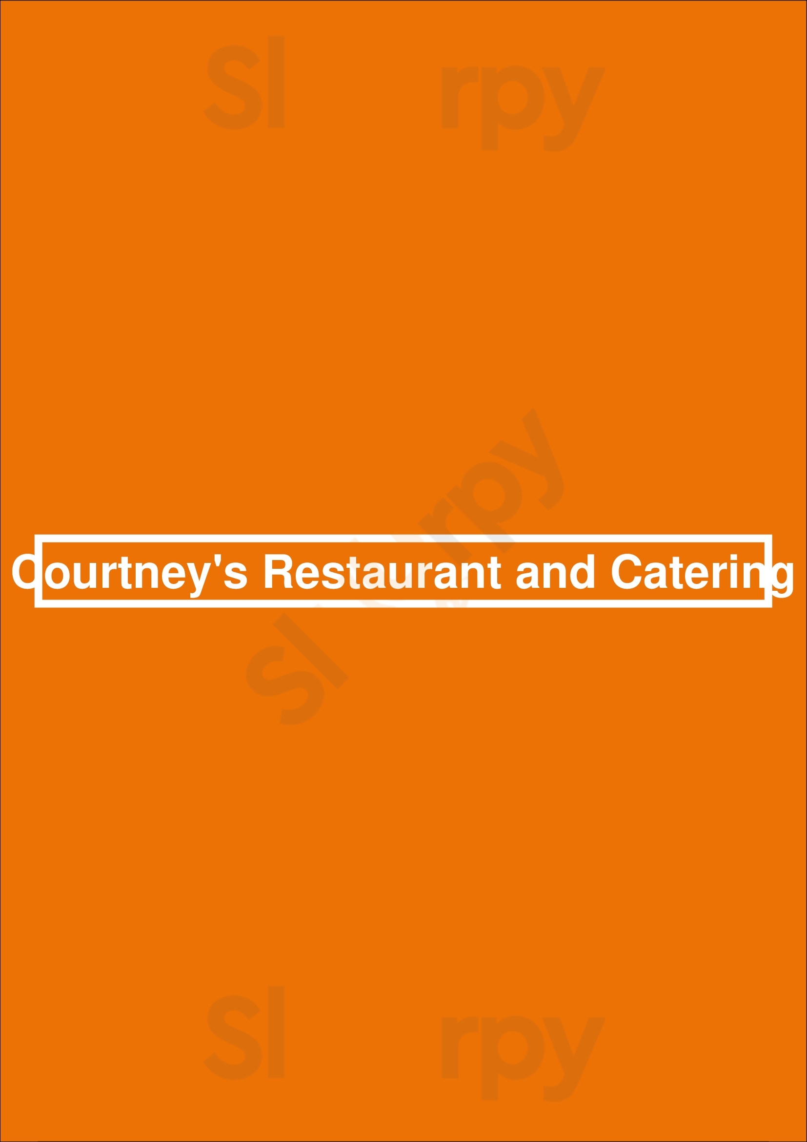 T.j. Courtney's Restaurant And Catering Mount Juliet Menu - 1