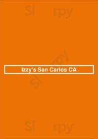 Izzy's San Carlos Ca, San Carlos