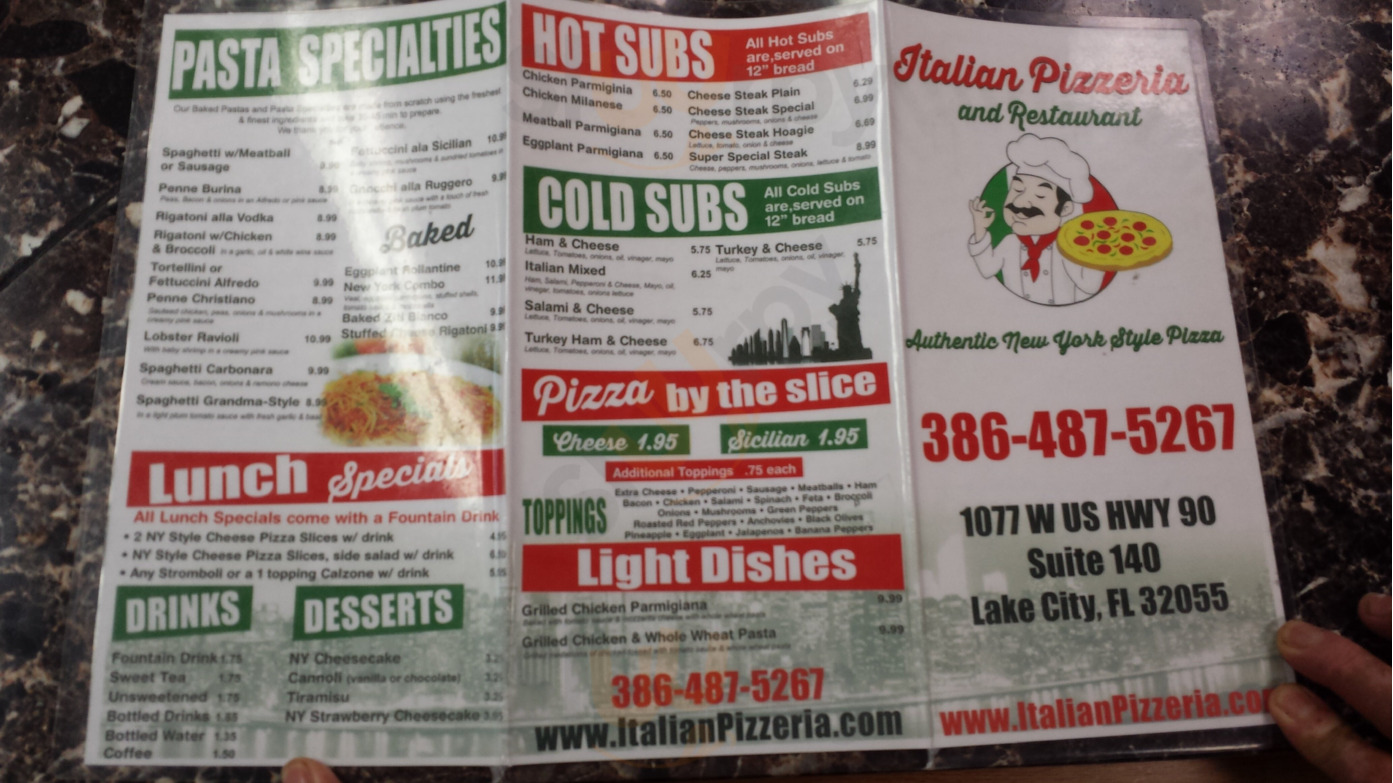 Italian Pizzeria And Restaurant, Lake City