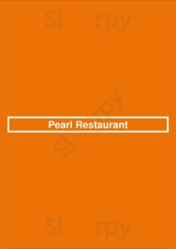 Pearl Restaurant menu
