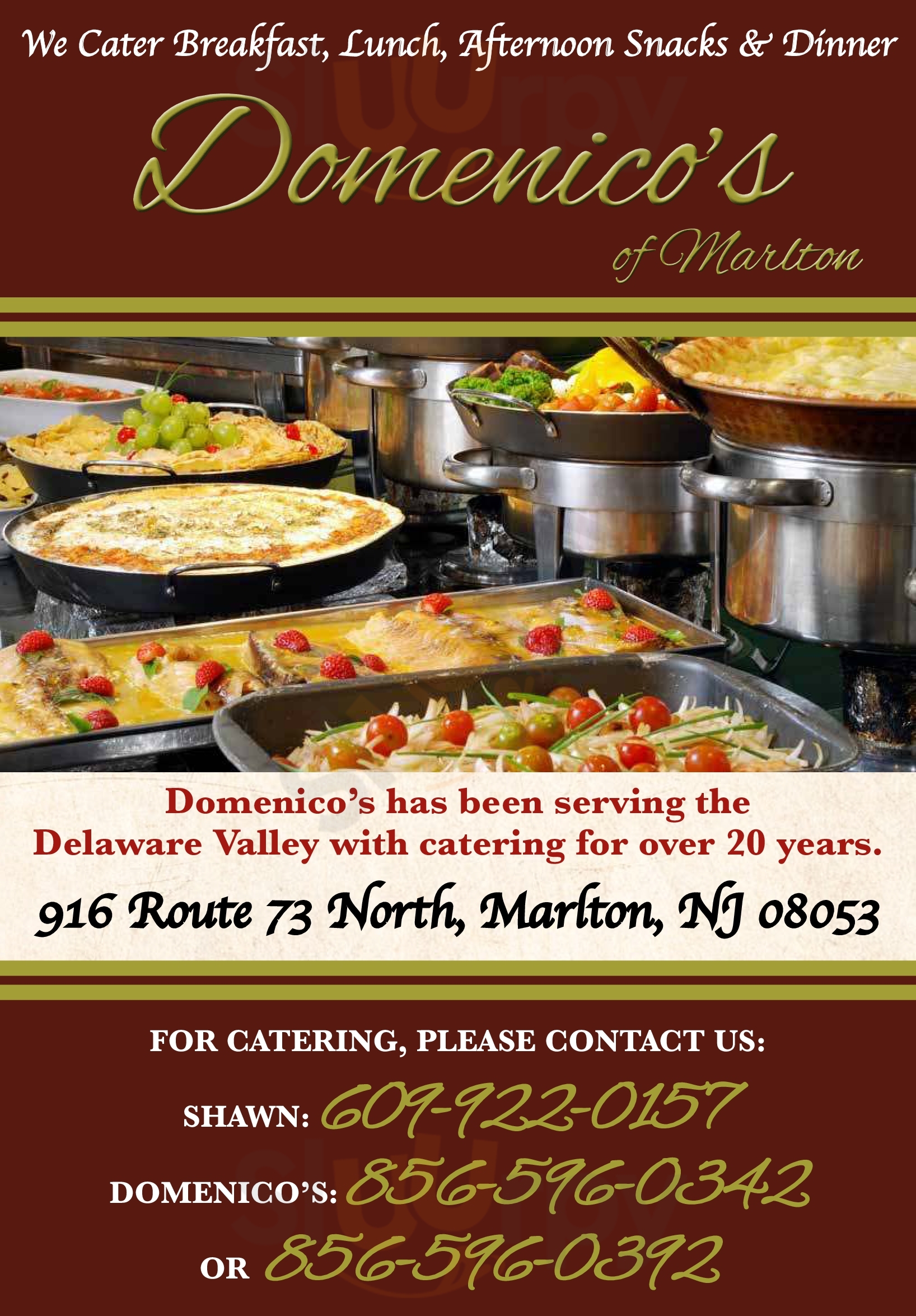 Domenico's Italian Ristorante Marlton Menu - 1