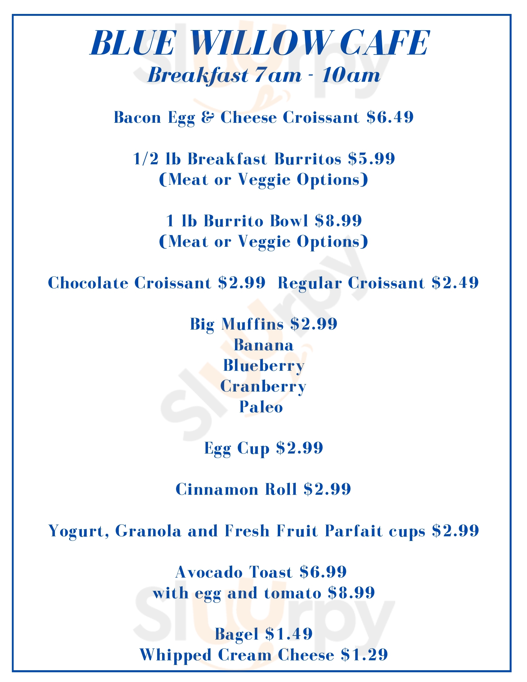 Bon Appetit Y'all Sherman Menu - 1