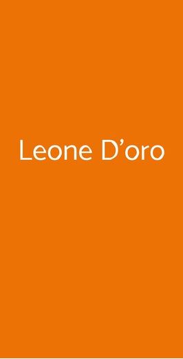 Leone D'oro, Roma