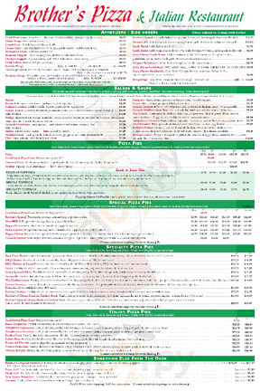 Brother's Pizza & Italian Restaurant