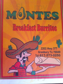 Montes Breakfast Burritos