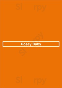 Rosey Baby menu