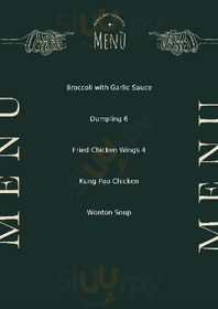 China Moon menu