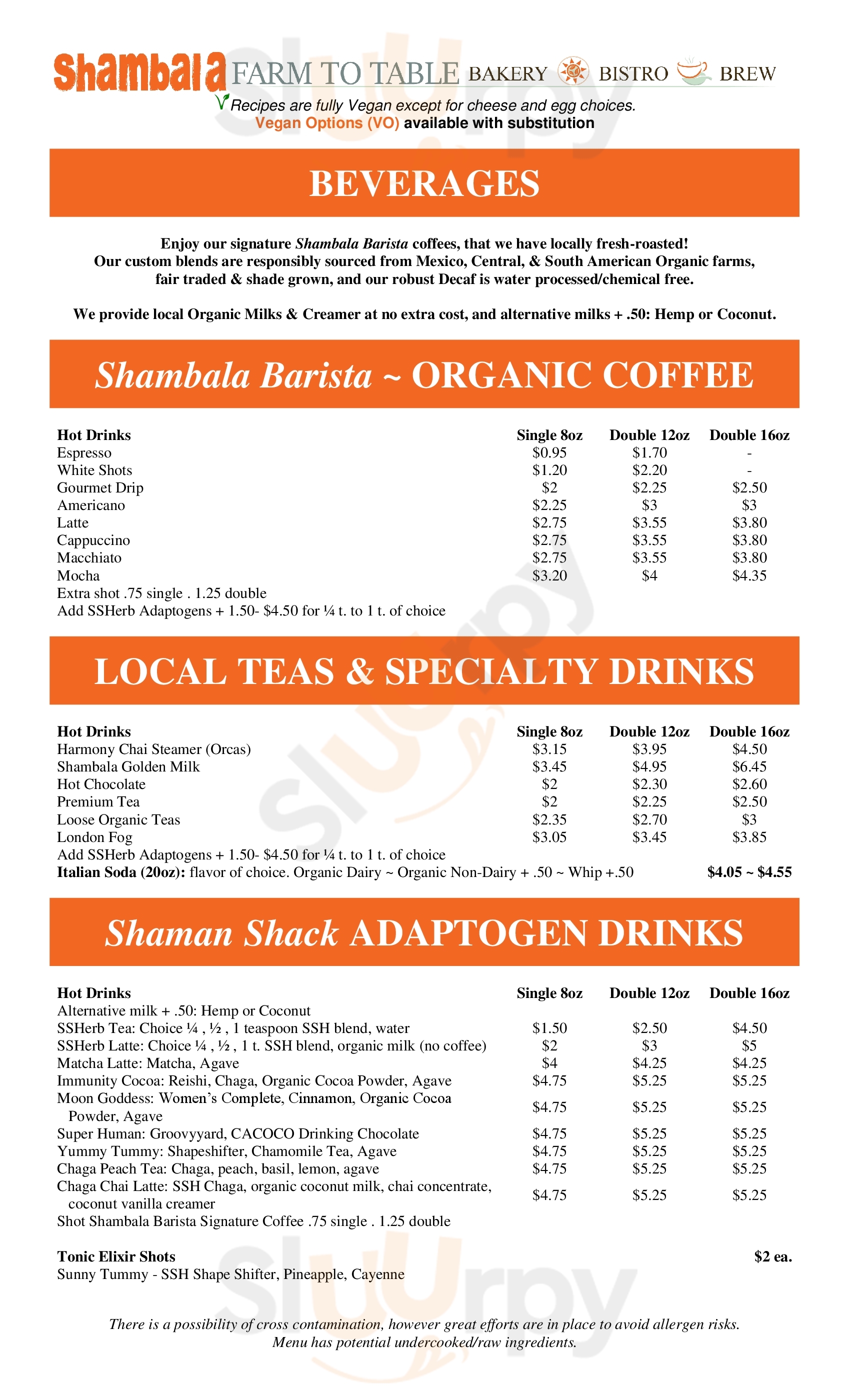 Mount Vernon, Wa Mount Vernon Menu - 1