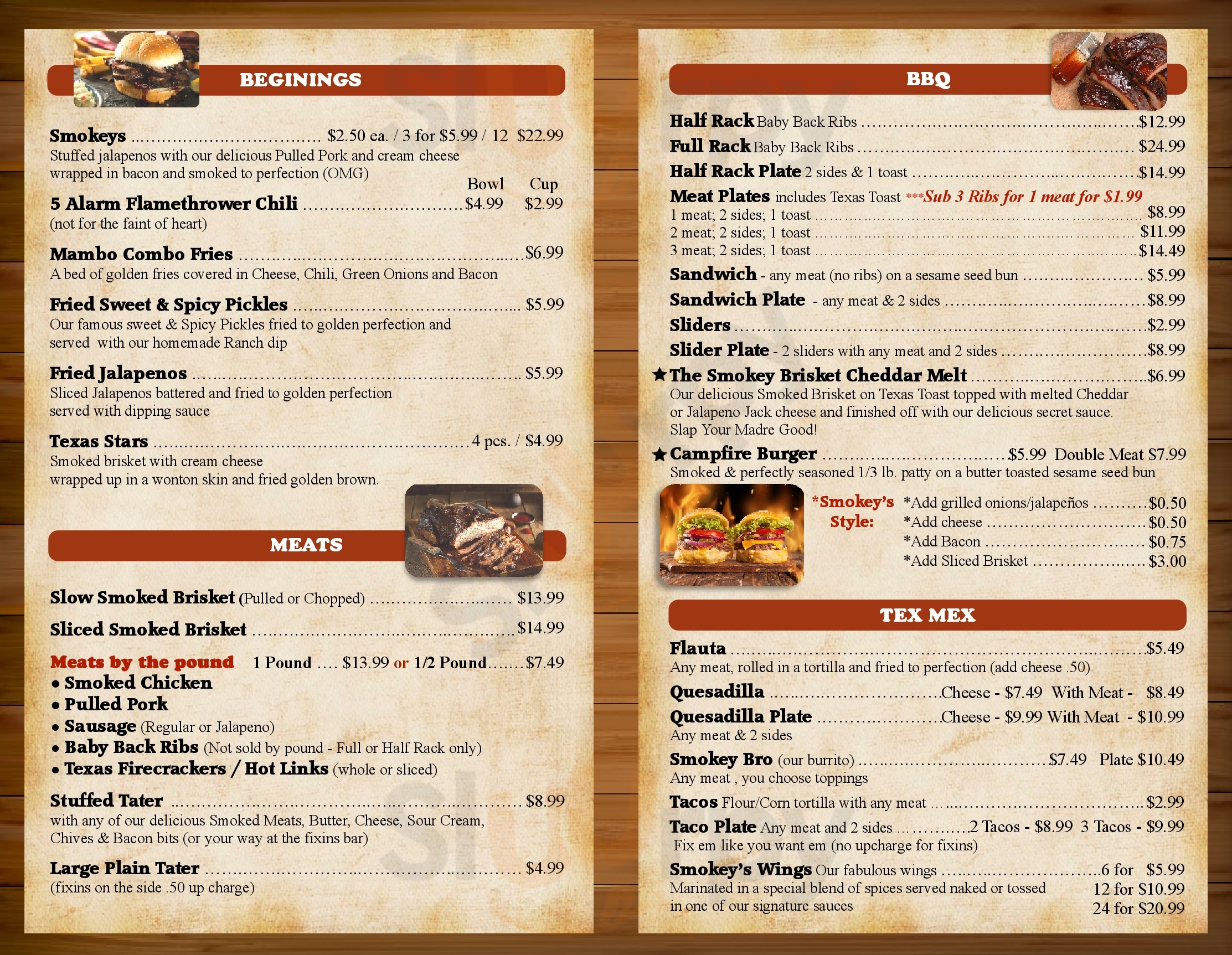 Wings Pizza N Things LaGrange Menu - 1