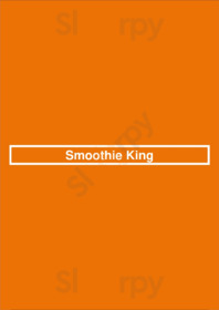 Smoothie King menu
