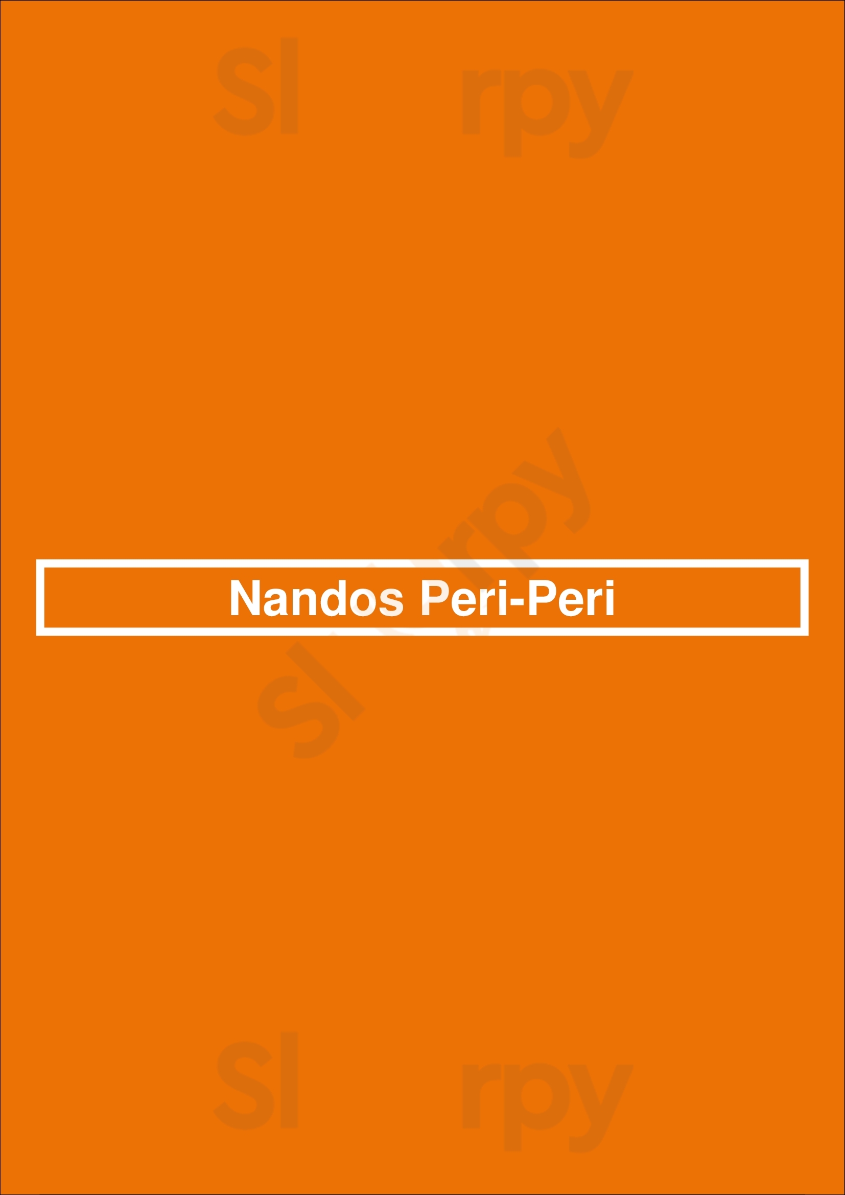 Nando's Peri-peri Hanover Menu - 1